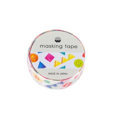 China ANTI-STATIC FOR SPIRIT WAVE STA-93128 Party Flag Party Flag Washi Decorative Tape Colorful Cute Count Paper Tape for sale