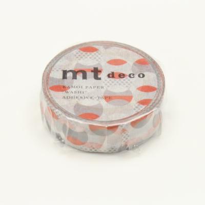 China ANTI-STATIC FOR MT STA-MT01D349 washi dots washi dots single lap orange washi paper tape decorative tape japanese deco series for sale