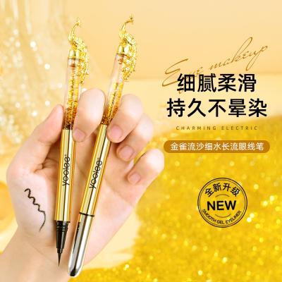 China New Tube Makeup Glue High Performance Black Automatic Pencil Waterproof Pen Magnetic Glitter Eyeliner Stamp Y901 for sale