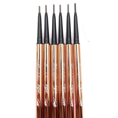 China M1012 Double Effect Eyebrow Pencil Automatic Waterproof Durable Eyebrow Pencil for sale