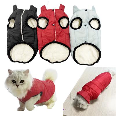 China Sustainable Custom Warm Cotton-Padded Waterproof Winter Pet Clothes Dog Jackets Clothes for sale