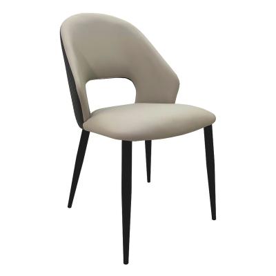 China Durable Space Saving Good Quality Restaurant Use Home Dining Chair Modern Leather Dinner Chair for sale