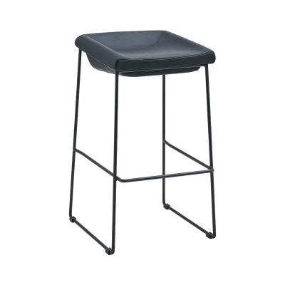 China Modern High Density Cushion Training Line Metal Bar Stool Chair For Shop Home Restaurant for sale