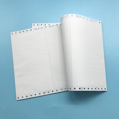 China Commercial Desktop Paper Continuous Printing Paper For Dot Printer for sale