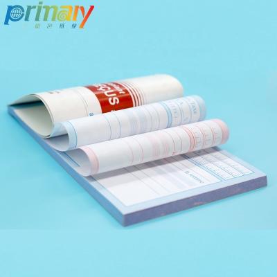 China Repriducible Custom Printing NCR Paper Type Carbonless Invoice Receipt Booklet For Business for sale