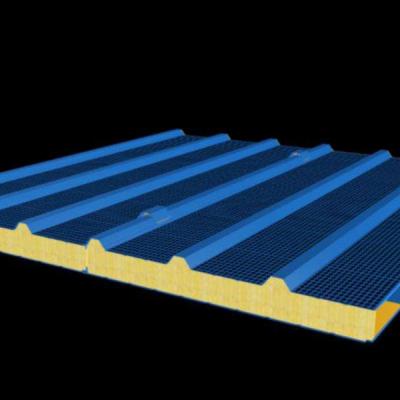 China New Composite Plate Glass Wool Sandwich Panels Sandwich Panel Wall For Folding Luxury Prefab House Prefab House Warehouse WALL for sale