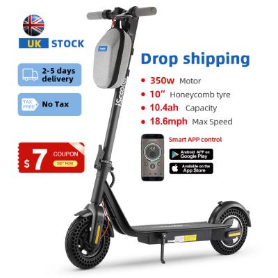 China Big Discount UK Warehouse 10 Inch 10.4 AH Smart Scooters 350W Electric Scooters For Adult for sale