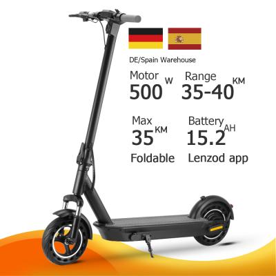 China APP+led lights new 10 inch X10 DDP electric scooter waterproof 500w motor adult e scooters EU warehouse for sale