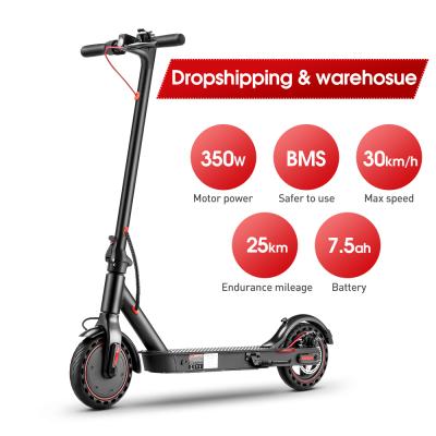 China EU Unisex Stock 8.5 Inch Adult Electric Scooter E9pro 36V DC Motor 7500mah Brushless Kick Scooters for sale