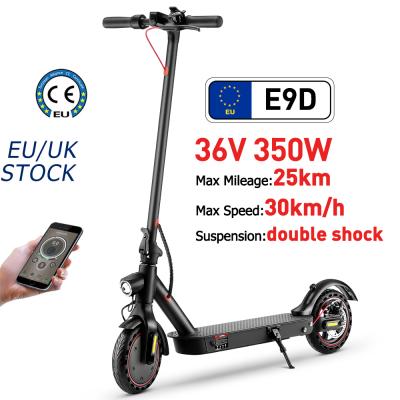 China UK Europe Warehouse Unisex Drop Ship 8.5 Inch E9D 350 W Cheap Electric Chopper Scooters for sale