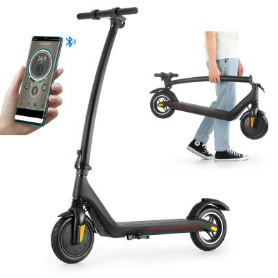 China New 8.5 inch unisex front wheel drive electric scooter 350 watt CE kick scooter with APP hot sales for sale