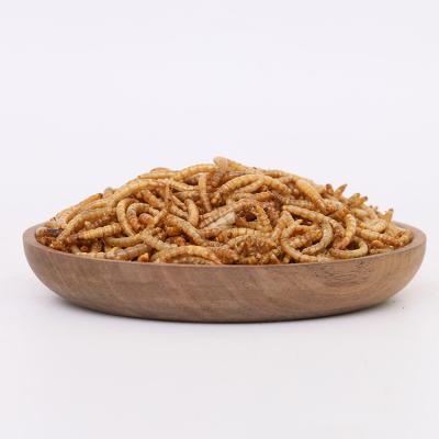 China High Quality Sustainable Dried Fish And Bird Snacks Microwave Mealworm for sale