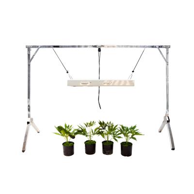 China Stainless Steel Grow Light Plant Stand Support Stainless Steel Seedling Gardening Planter Led Grow Light For Stands for sale