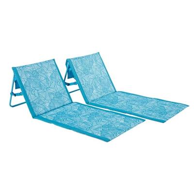 China Wholesale Traditional Folding Beach Couch Mat Sand Beach Outdoor Camping Free Mat for sale