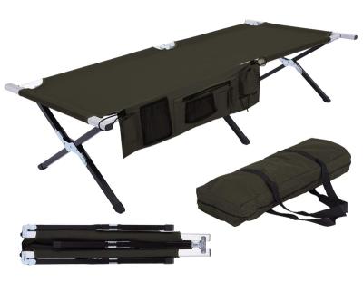 China Lightweight Wholesale Outdoor Portable Camping Folding Bed for sale