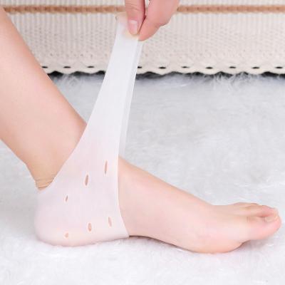 China Silicone Heel Protector Silicone Gel Heel and Ankle Sleeve Cushion Protector Silicone Socks for Shoe Heel Protector Silicone Heel Pads for sale