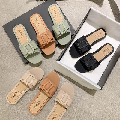 China Cushioning OEM Sport Sandals Flat Slides Shoes For Ladies Slippers Note PVC Slippers Other Fashionable Shoes for sale