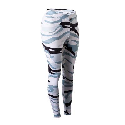 China 2021 Hot Selling Breathable Fashion Camouflage Printing Women's Yoga Leggings for sale