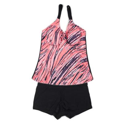 China Printed swimsuit with breathable elegant charm. hot sale fashion two piece swimsuit for sale