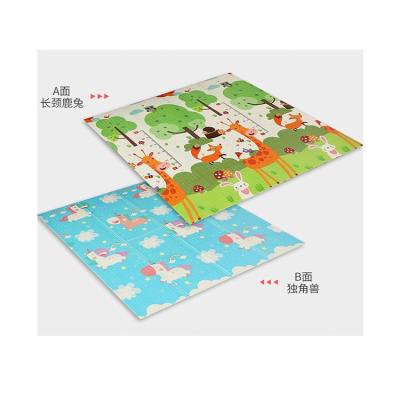 China Folding Waterproof Luxury Waterproof Foam Design Pad Baby Sitting Crawling Mat for sale