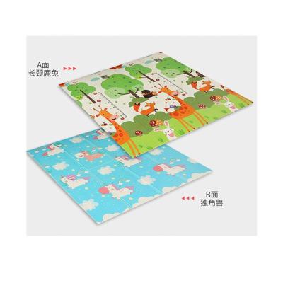 China Ocean Zoo Baby Crawling Waterproof Professional Animal Double Side Play Mat For Kids for sale