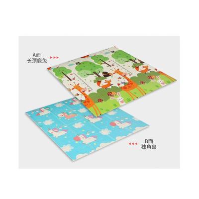 China German Type Waterproof Baby Cute Floor Game Double-Sided Non-Slip Crawling Mats for sale