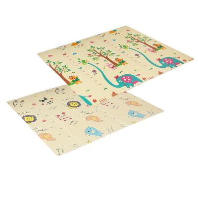 China AY Educational Eco-Friendly Custom Rubber Folding Toy Game Sliding Mat Soft Sublimation Print Toy for sale