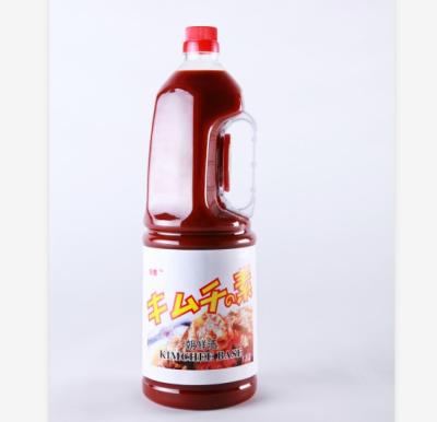 China Korean Style Seasoned hot Kimchee kimchi Sauce for sale