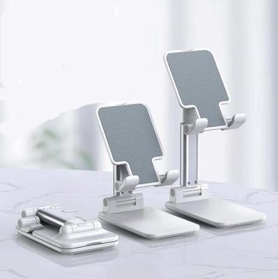 China Angle Adjustable Foldable Height Adjustable Mobile Phone Stand for Desktop with All Mobile Phone for sale