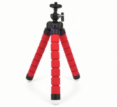 China ABS+Silicone Phone Tripod Holder, Portable and Adjustable Stand Camera Holder for Mobile Phone for sale