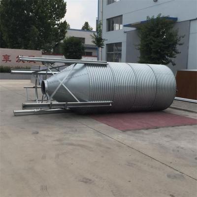 China Large Scale Poultry Farm Feeders Storage Animal Feed Silo for sale