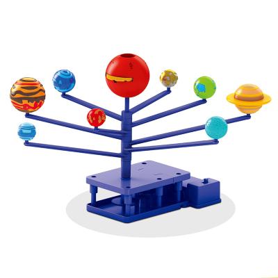 China Plastic YQ DIY Solar System Planetarium Astronomy Planet Model Stem Toys Solar Science Learning Other Educational Toys For Kids for sale