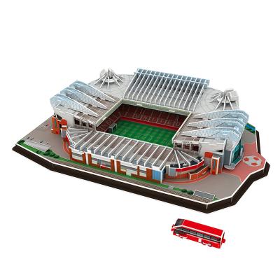 China DIY TOY YQ Children's Toys 3D Puzzle OLD TRAFFORD STADIUM 138PCS Football Stadium Children's Puzzle DIY Spelling Assembled Toys Puzzle for sale