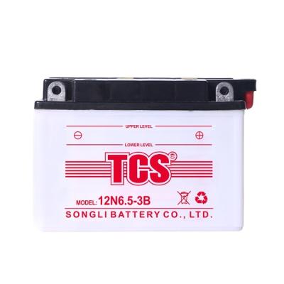 China Motorcycle Good Price 12v 6.5ah Motorcycle Dry Vehicle Battery for sale