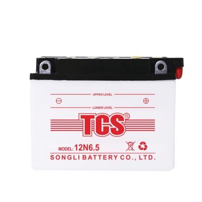 China High quality motorcycle factory price motorcycle battery 12v 6.5ah lead acid battery for sale