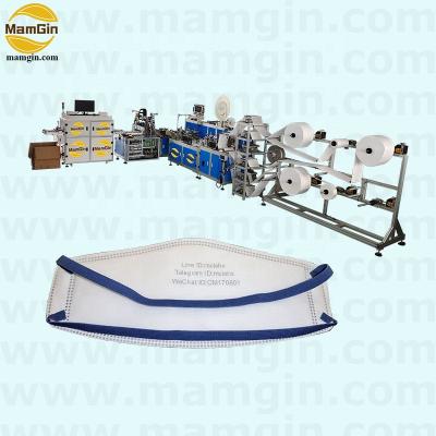 China Hot Sale 220v Head Health Care High Efficiency Ultrasonic Welding Fish Mask Machine for sale