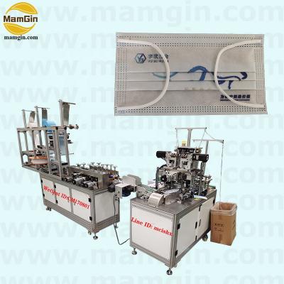 China Promotional Automatic Healthcare Nonwoven Surgical Dust Mask Machine for sale