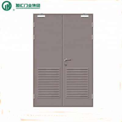 China JIAHUI DOORS BS 476/EN Industrial Listed Emergency Exit Steel Door Commercial Industrial Canopy Door for sale