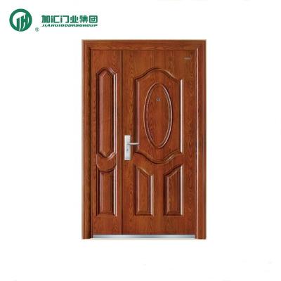 China SWING JIAHUI DOORS: Modern Indian Style Stainless Steel Main Door Made in China for sale