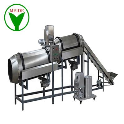 China Automatic Rotary Drum Drum Seasoning Pellet Feed Plant Fish 200kg Coating Mixer Machine for sale