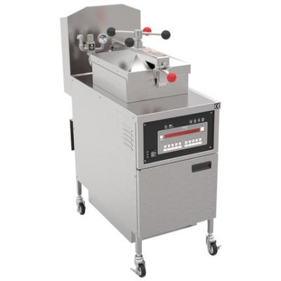 China Oil Pump Filter System 25L KFC Chicken Fryer LPG Chicken Frying Machine Pressure Fryer Price for sale