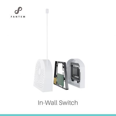 China Home System z On/Off Wave Lights Wireless Remote Control In-Wall Rotation Light Switch, In-Wall Dimmer for sale