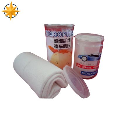 China Viable dual function microfiber glass cleaning wiping cloth for sale