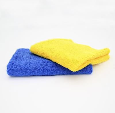 China Laser Cut Viable Microfiber Cleaning Cloth / Lint Free Car Wash Edgeless Towel for sale