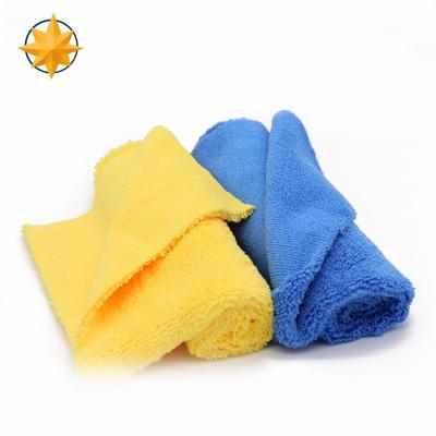 China Eco-Friendly& custom brand stocked printed microfiber car drying towel factory direct sale for sale