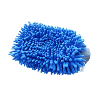 China Wholesale custom made eco-friendly microfiber chenille car cleaning mitt/glove/auto wash mitt for sale