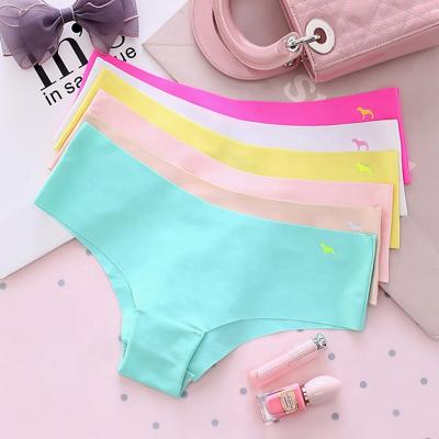 China UNICE Breathable One Piece Ice Silk Bikini Underwear Women Seamless Panties for sale