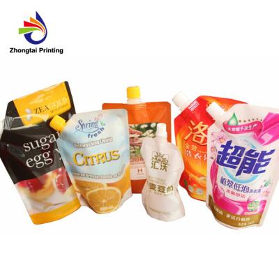 China Spout Moisture Proof Pouch For Chemical Liquid Pack for sale