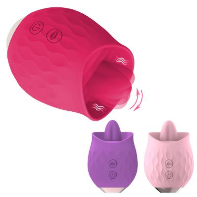 China Wholesale Large Scale Rechargeable Silicone Vibrator Clitoral Sucking Mounted Vibrator Massager Orgasmic Auxiliary Tongue Licking Female Vibrator Damper for sale