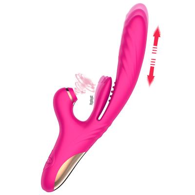 China Rechargeable Silicone Vibrator 7 Frequency Vibration Mode Silicone Vibrator Sex Toys for Woman Cat Breast Nipple Clitoris Stimulator Adult for sale